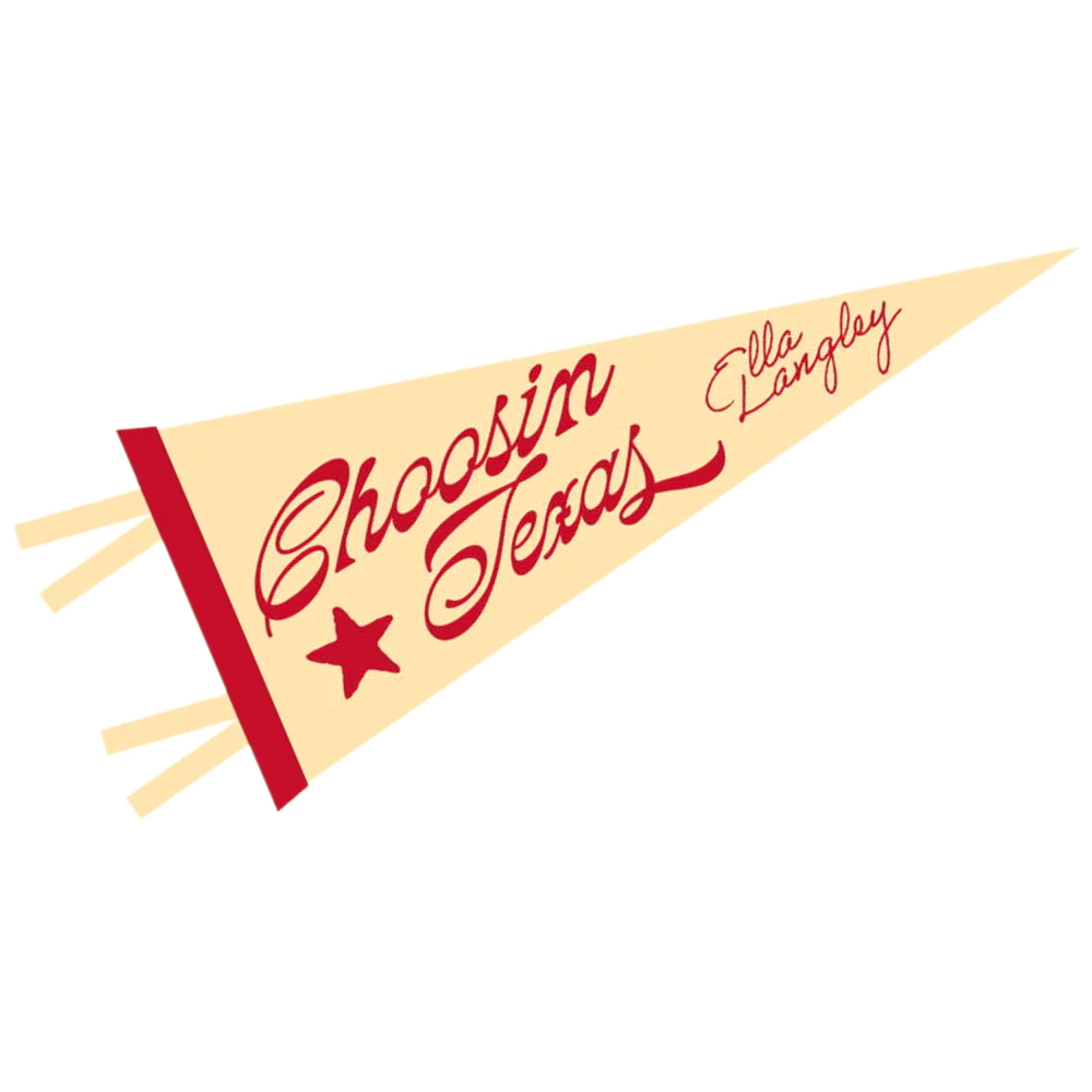 Choosin' Texas Pennant
